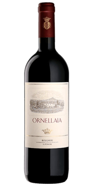 Bottle of Bolgheri Superiore from Ornellaia by Whelehans Wines. 