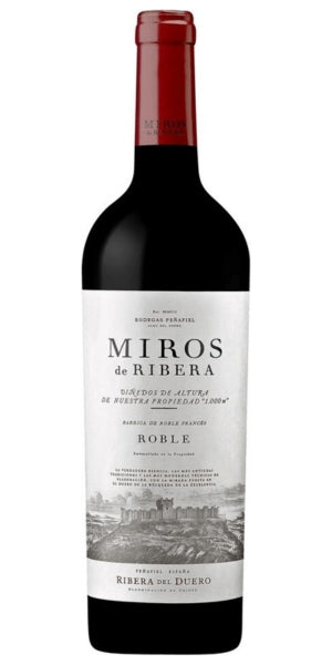 Bottle of Ribera Del Duero from Penafiel Miros de Ribera by Whelehans Wines. 