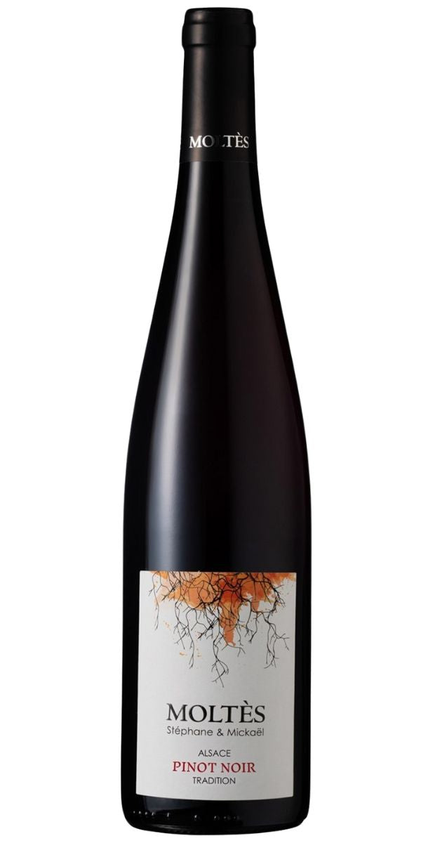 Bottle of Domaine Moltès, Pinot Noir, 2023 by Whelehans Wines. 