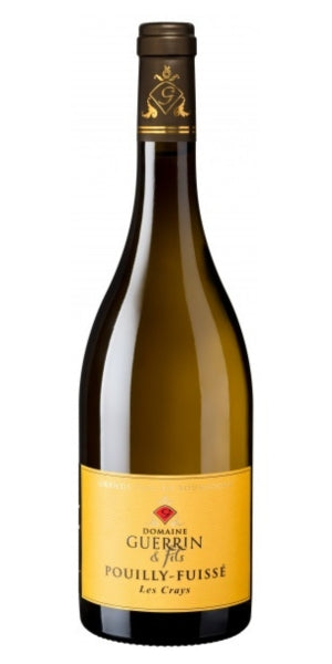 bottle of pouilly fuisse wine from Domaine Guerrin & Fils by Whelehans Wines