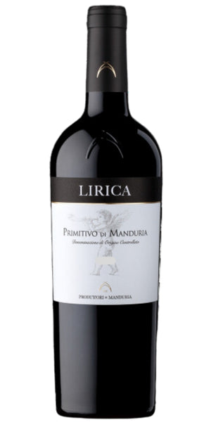 Bottle of Primitivo Di Manduria, by Whelehans Wines. 