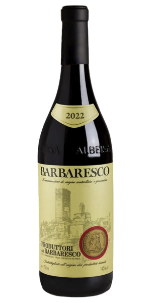 bottle of Produttori del Barbaresco, Barbaresco DOCG, 2022 by Whelehans Wines. 