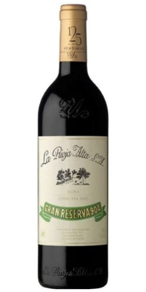 La Rioja Alta S.A. Gran Reserva 904, 2015