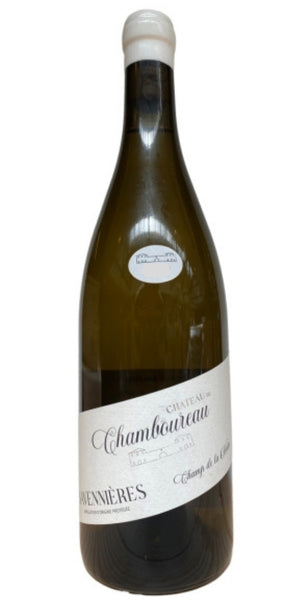 Bottle of Savennieres, Champ de la Hutte by Whelehans Wines. 