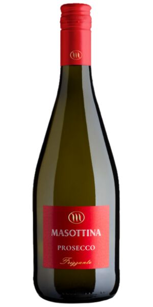 Bottle of Masottina Prosecco Frizzante by Whelehans Wines. 