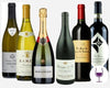Line up of the six bottles including in the wine connoisseur case by Whelehans Wines