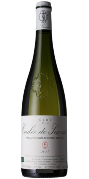 Bottle of Clos de la Coulée de Serrant by Whelehans Wines. 