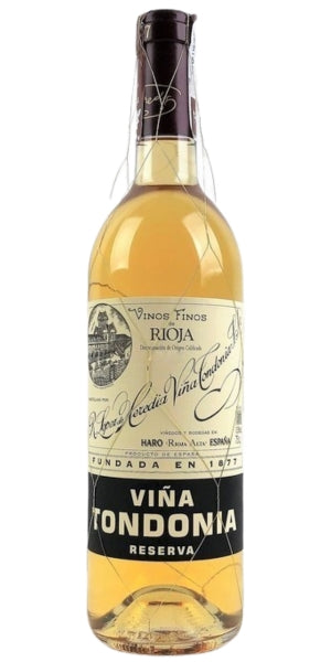 Bottle of R. Lopez de Heredia, "Vina Tondonia", Reserva, Blanco, 2014. By Whelehans Wines. 