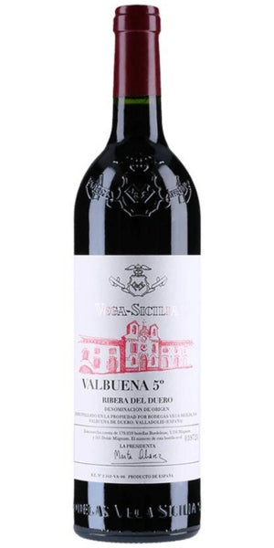 Bottle of Vega Sicilia Tinto Valbuena 5, 2019 by Whelehans Wines. 