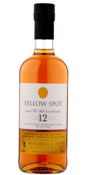 Bottle of Yellow Spot 12 year old Whiskey 70cl by Whelehans Wines. 