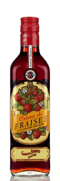 Creme de Fraise Boudier Liqueur France Whelehans Wines